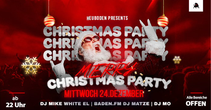 Christmas Party 25 Webseite Banner