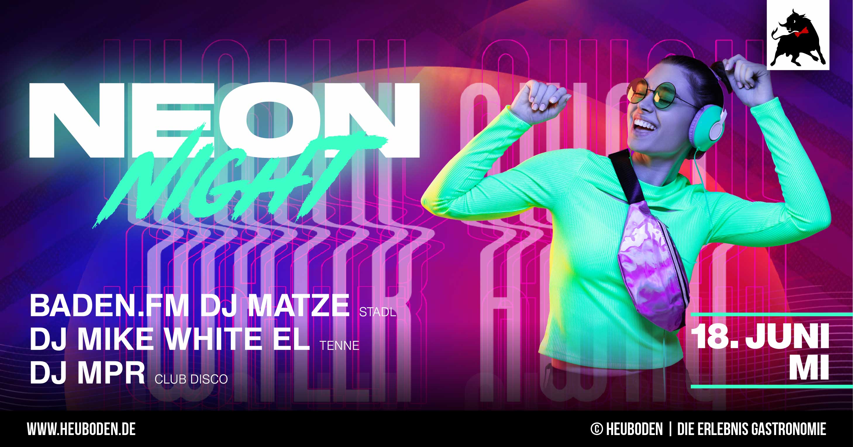 HB Neon Night Website