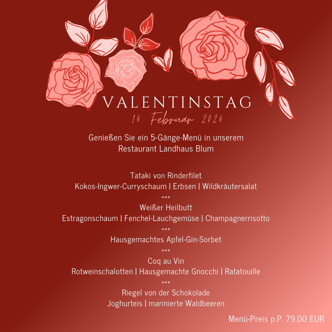 Valentinstag 2024 Restaurant