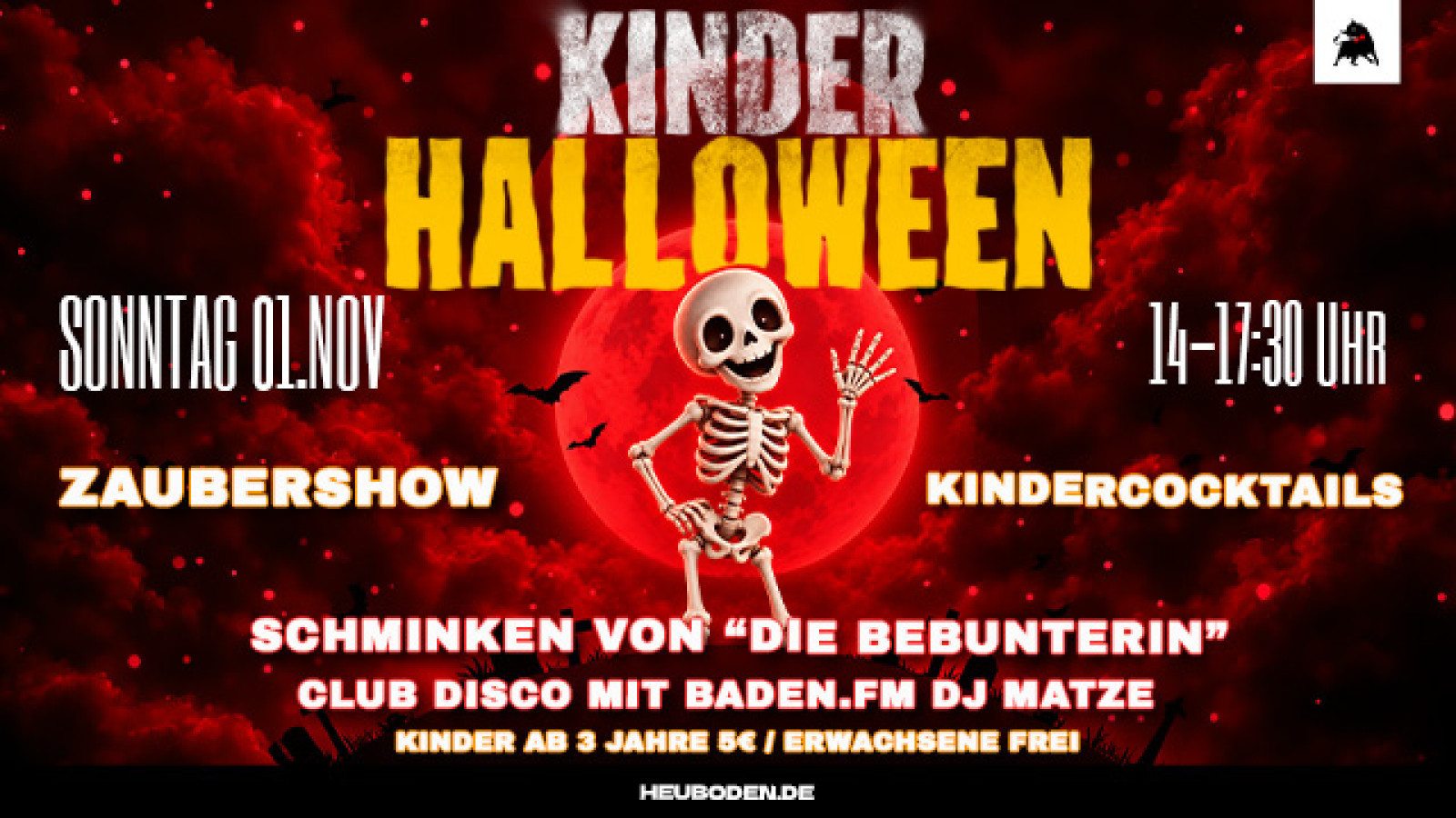 Kinder Halloween - 01.Nov 26