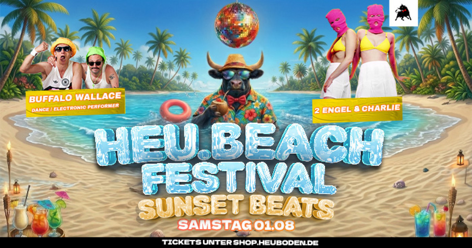 Heu.Beach Festival - Sunset Beats SA 01.08.2026