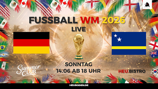 ⚽ WM 2026 live: Deutschland vs. Curaçao