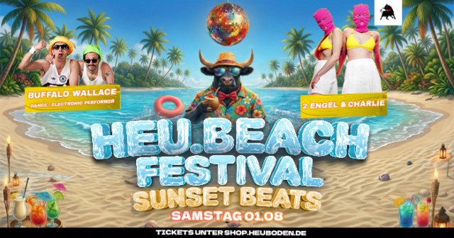 Heu.Beach Festival - Sunset Beats SA 01.08.2026