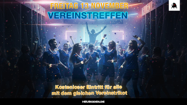 FRIDAY BEATS Vereinstreff