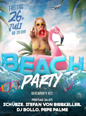 Beach Party - Freitag - 28.07.2023