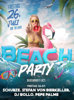 Beach Party - Freitag - 26.07.2024